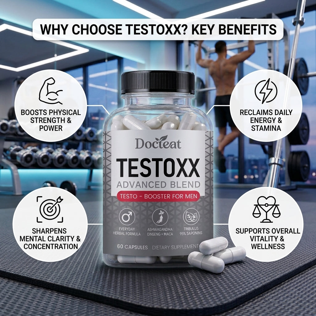 Cápsulas de Testo para la Vitalidad Masculina