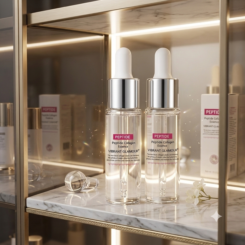 Vibrant Glamour Peptide Collagen Facial Serum To Tighten And Reduce Fine Lines