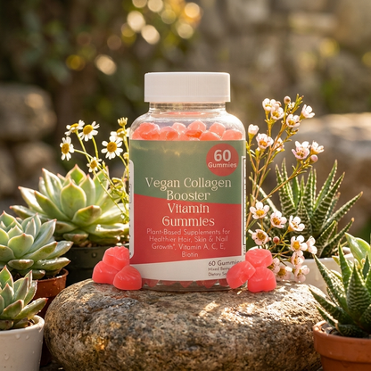 Vegan Peptide Collagen Booster Vitamin Gummies
