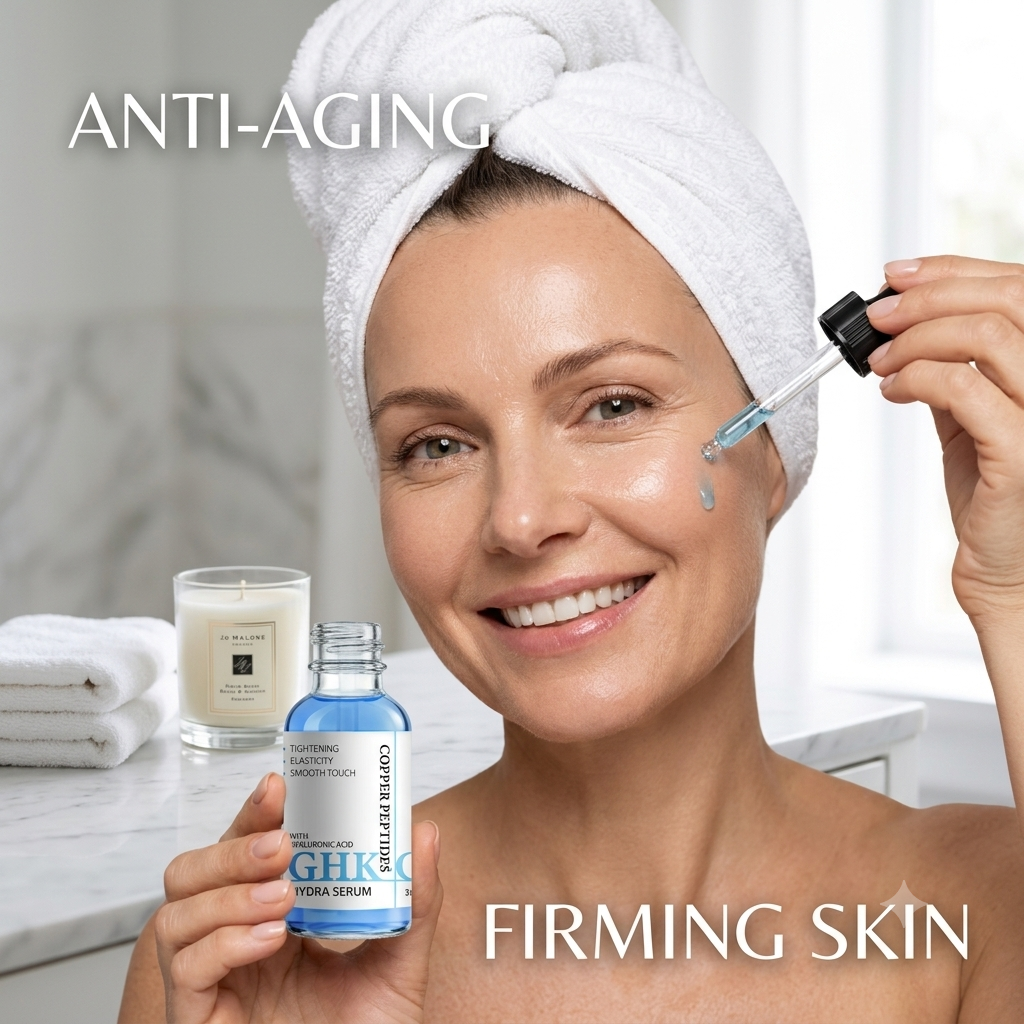 Blue Copper Peptide (GHK-Cu) Moisturizing Liquid