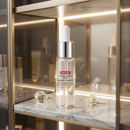 Vibrant Glamour Peptide Collagen Facial Serum To Tighten And Reduce Fine Lines