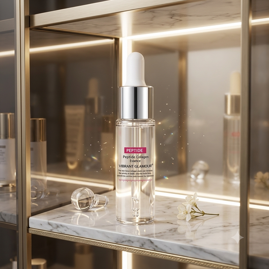 Vibrant Glamour Peptide Collagen Facial Serum To Tighten And Reduce Fine Lines