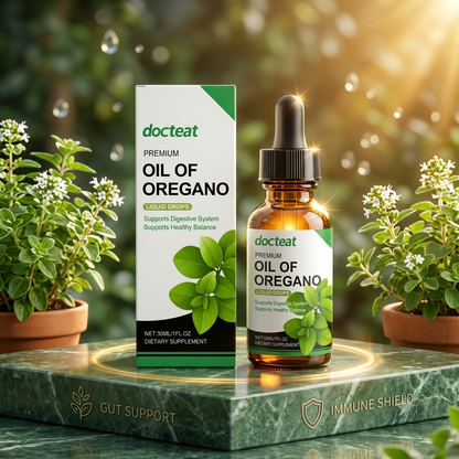 Premium Oil Of Oregano Liquid Drops Docteat