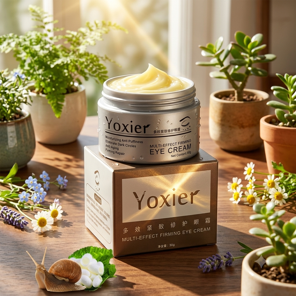 Yoxier Snail Eye Cream Peptide Collagen Dark Circles Korea Cosmetics Patch For Eye