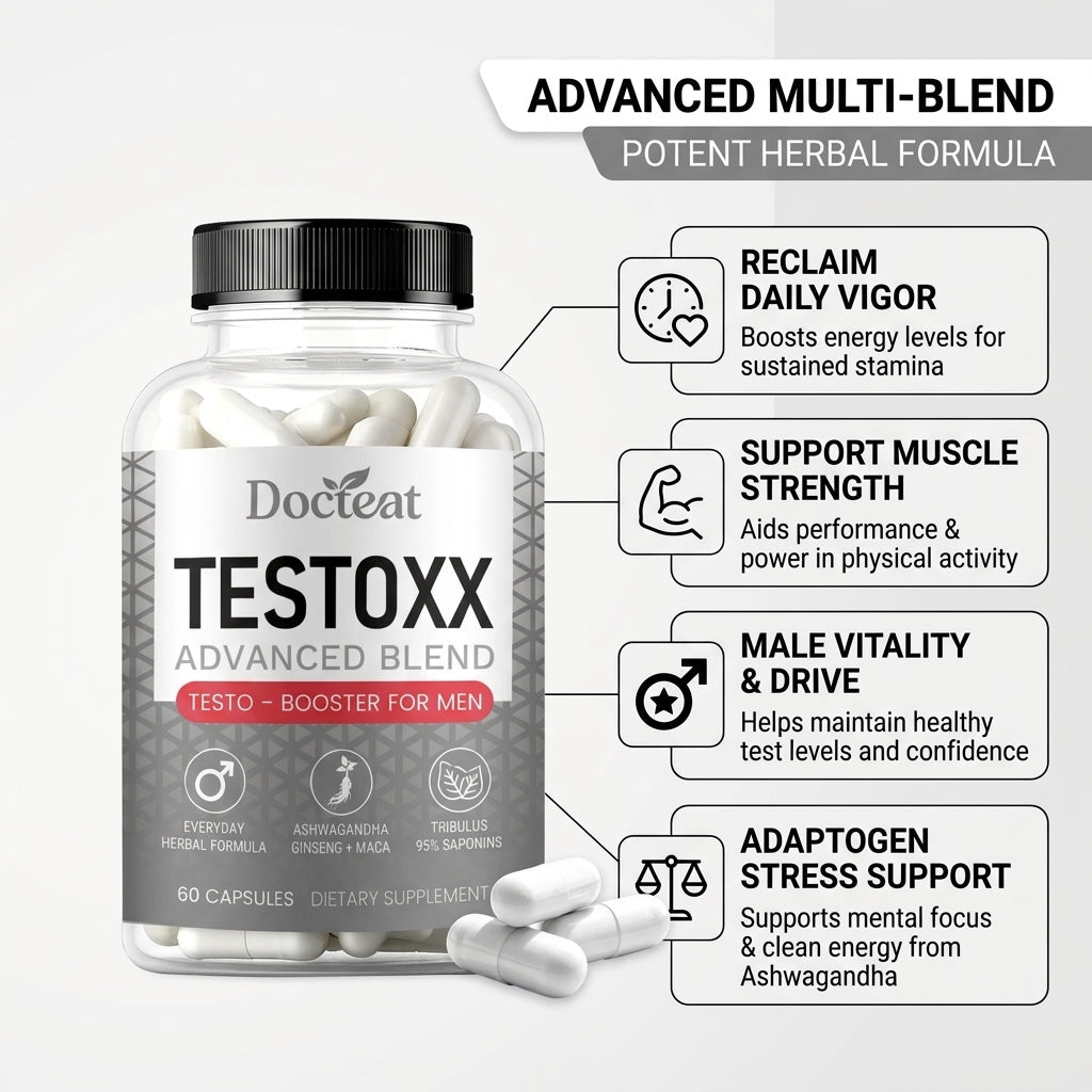 Cápsulas de Testo para la Vitalidad Masculina