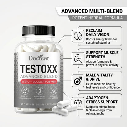 Cápsulas de Testo para la Vitalidad Masculina